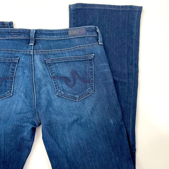AG Adriano Goldschmied The Angel Bootcut Dark Wash  Midrise Y2K Denim - Picture 12 of 12